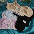 4 Piece Printed jersey bra just 1496